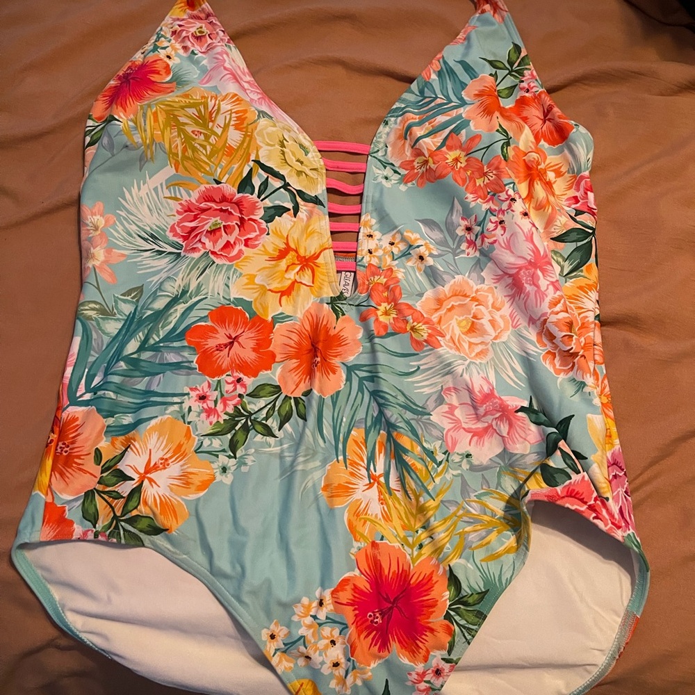 Floral One-Piece Swimsuit
